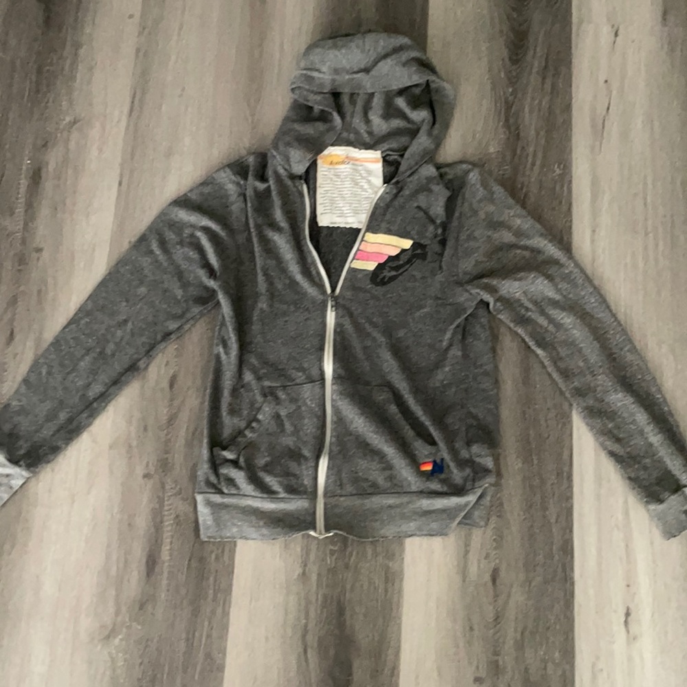 Aviator Nation Zip up hoodie surfer